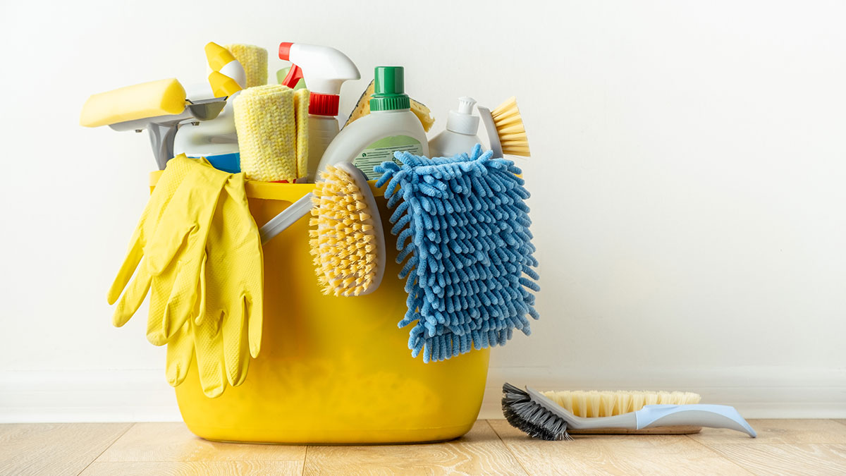 Cleaning services illustration